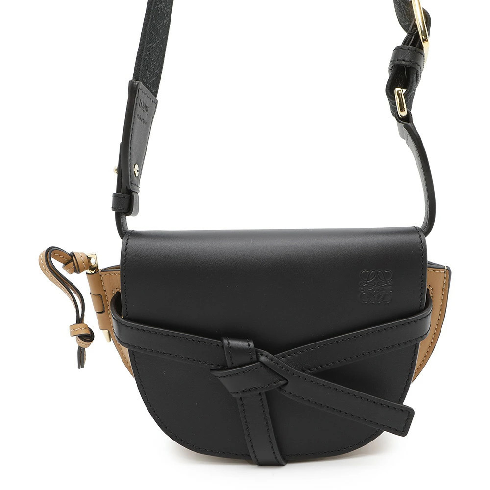 Loewe Shoulder Bag Gate Dual Black